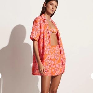 Faithfull The Brand Charlita Shirt Paraiso Floral Print